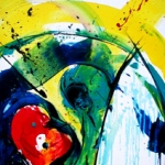 \"Tobits Zuversicht\"  60 x 80 cm